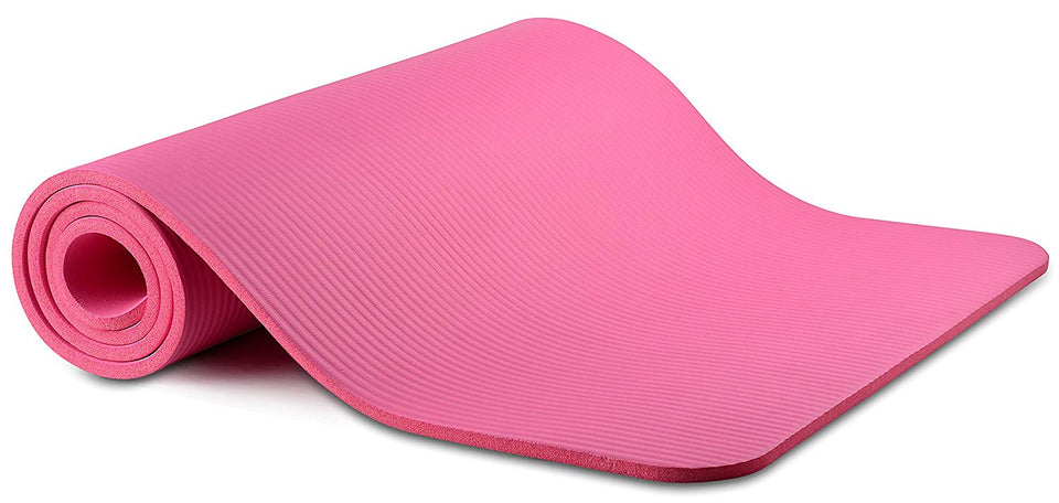 1/2-Inch Extra Thick High Density Anti-Tear Exercise Yoga Mat with Carrying Strap