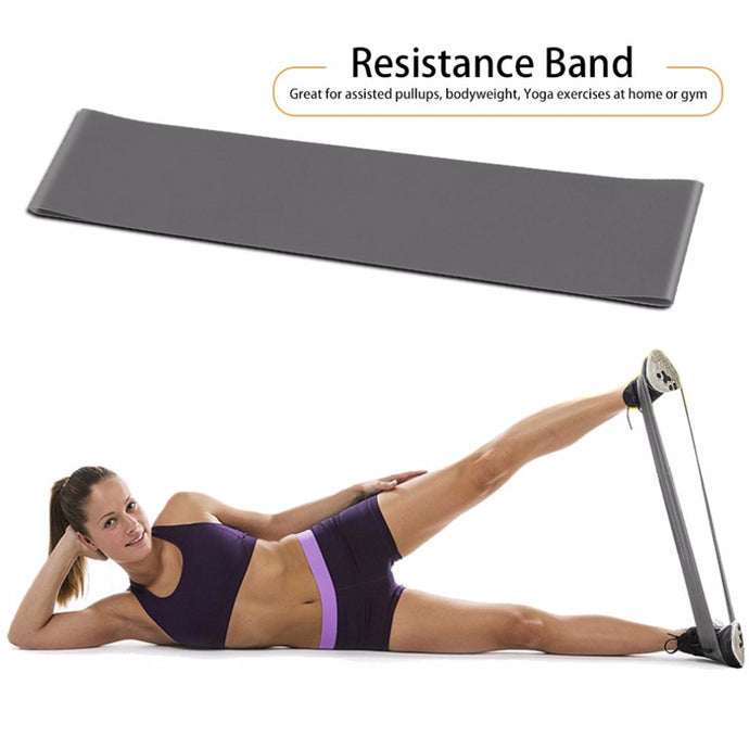 Yoga Fitness Resistance Band Elastic Latex Belt Loop Pull Strength Training free shipping