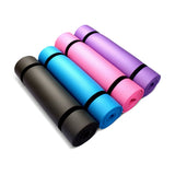 Tasteless NBR Foldable Yoga Mat Exercise Pad Floor Play Mat + Strap + Net Bag For Gym Class Workout Gymnastics Supplies