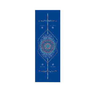 Rectangle Yoga Mat Double-sided Unique Print Position Line Sports Fitness Towels Non Slip Microfiber Yoga Floor Drape 183x63cm