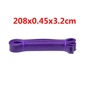 Non-slip Strechable Rubber Elastic Yoga Belt Band Pull Rope Tension Resistance Band Loop Strength For Fitness Yoga Hot