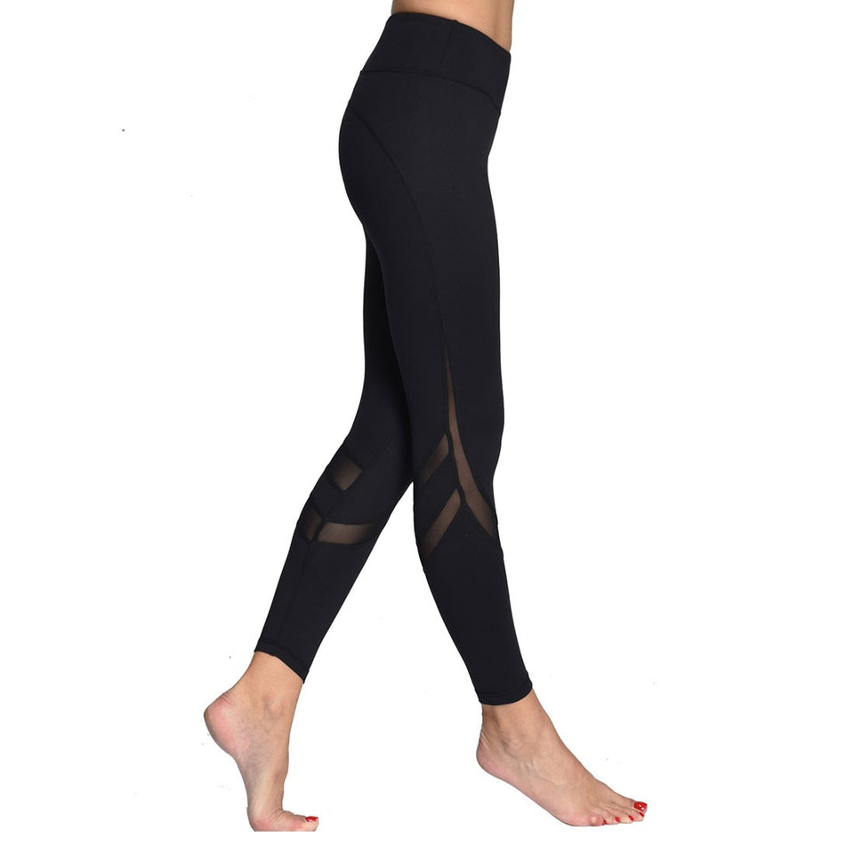 Fitness Yoga Sports Leggings For Women Sports Tight Mesh Yoga Leggings Yoga Pants Women Running Pants Tights for Women